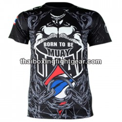 Boxen T-shirt Born to be Muay Thai "Chains" | T-Shirts