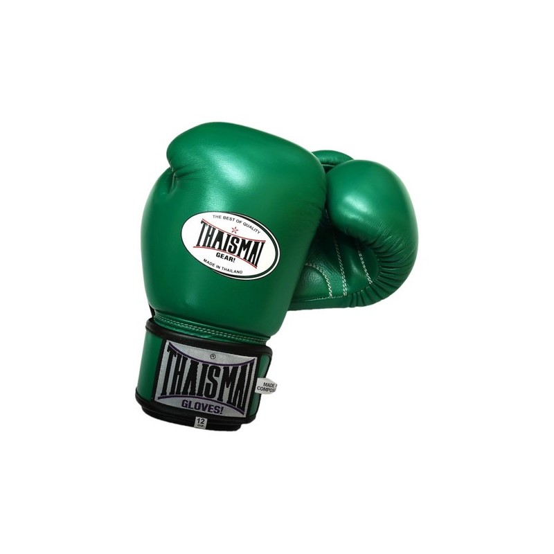Muay thai Boxhandschuhe Thaismai BG124 Grün
