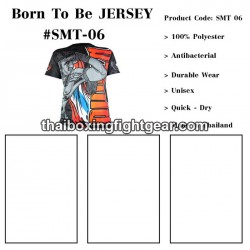 Boxen T-shirt Born to be Muay Thai "Nudge" | T-Shirts