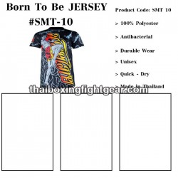 Boxen T-shirt Born to be Muay Thai "Knee Blow" | T-Shirts