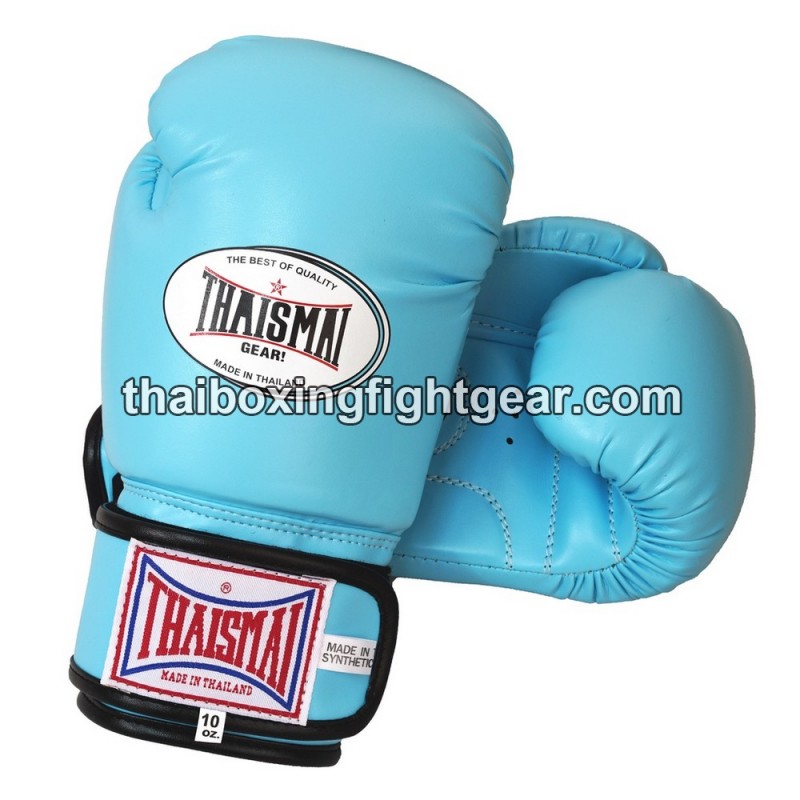 Boxhandschuhe Thaismai Kinder BG124 Hellblau Synthetik