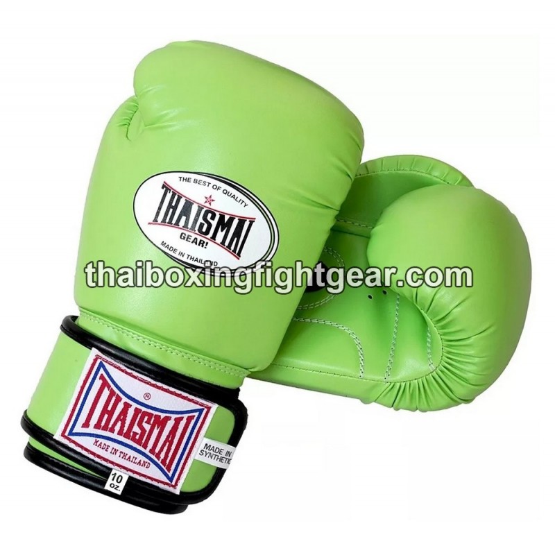 Boxhandschuhe Thaismai Kinder BG124 Hellgrün Synthetik