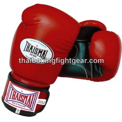 Boxhandschuhe Thaismai Kinder BG124 Rot Schwarz Synthetik