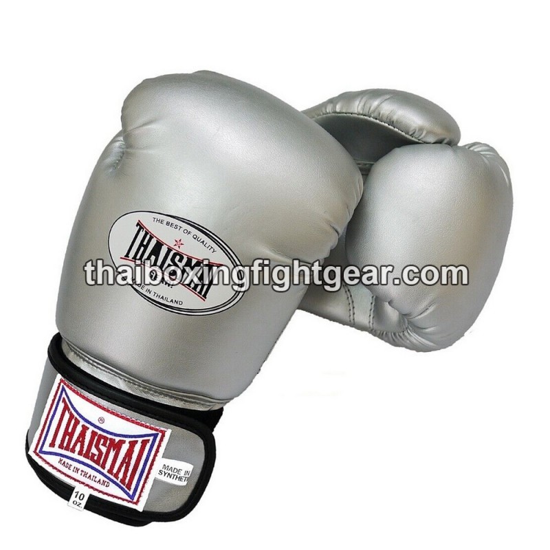 Boxhandschuhe Thaismai Kinder BG124 Silber Synthetik