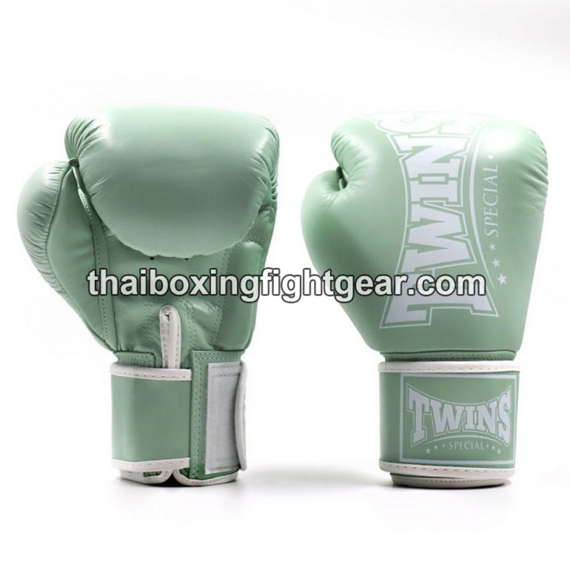 Muay thai Boxhandschuhe Twins Pastel edition "BGVL4P Mint"