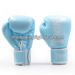 Muay thai Boxhandschuhe Twins Pastel edition "BGVL4P Sky Blue"