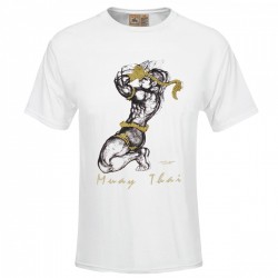 Human Fight T-shirt "Gebet" weiß