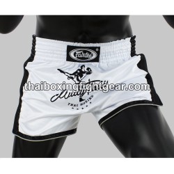 Fairtex Neue Thaiboxshorts BS1707 weiß | Box hosen