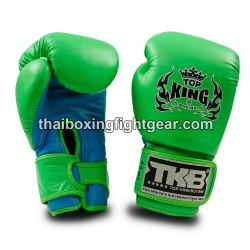Boxhandschuhe TOP KING Neon TKBGDL Grün | Thaibox Handschuhe