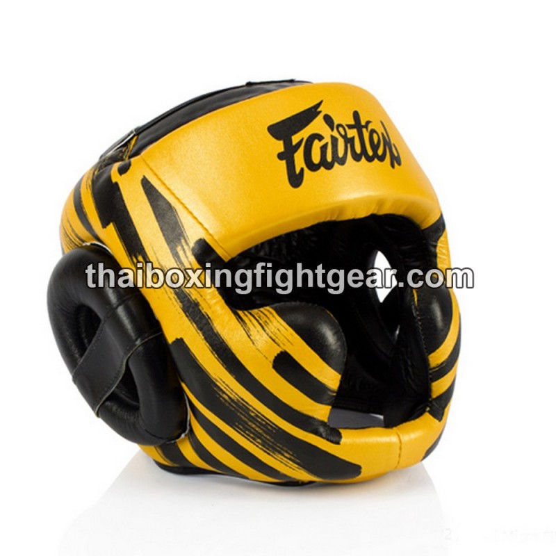 Fairtex Kopfschutz Super Sparring Leder HG-16-M2 | Kopfschutz