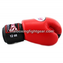 Boxhandschuhe Muay Thai Twins BGVL8 rot/schwarz | Handschuhe