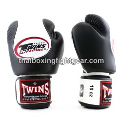 Boxhandschuhe Twins BGVL9 weiß/schwarz | Handschuhe