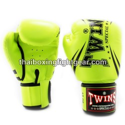 Boxhandschuhe Twins FBGVS3-TW6 "Beginner Edition" zitronen grün