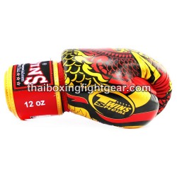 Boxhandschuhe Twins FBGVL3-52 "Nagas" rot und gold | Handschuhe