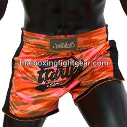 Thaiboxen Shorts Fairtex BS 1711 Orange | Box hosen
