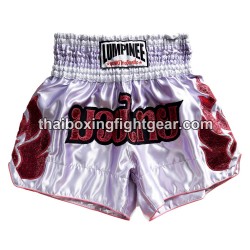 Lumpinee MuayThai Shorts Handschrift | MuayThai Boxhosen