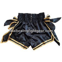 Muay thai boxshorts Twins "BOW-KNOT" Schwarz | Dame