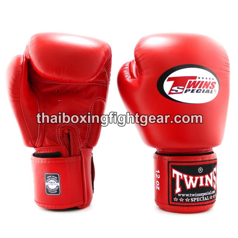 Boxhandschuhe Thai Kinder Twins  BGVS3 rotes Synthetik | Ladies/Kids