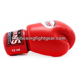 Boxhandschuhe Thai Kinder Twins  BGVS3 rotes Synthetik | Ladies/Kids