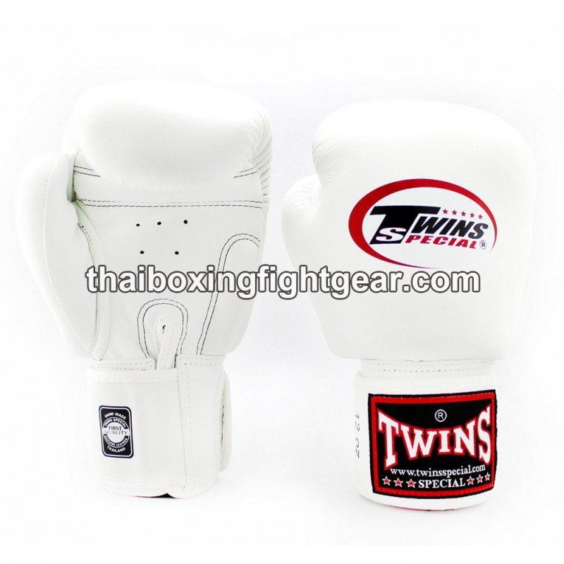 Boxhandschuhe Thai Kinder Twins BGVS3 Synthetik weiß | Ladies/Kids