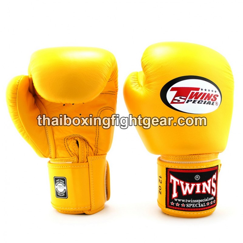 Boxhandschuhe Thai Kinder Twins BGVS3 gelb Synthetik, günstig und direkt  aus Thailand