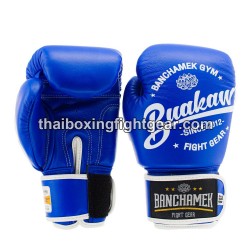 Buakaw Banchamek Muay Thai Boxhandschuhe W1 Blau | Startseite