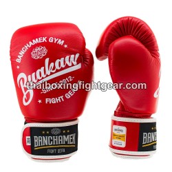 Buakaw Banchamek Muay Thai Boxhandschuhe W1 "Red" | Thaibox Handschuhe