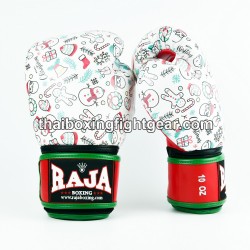 Raja Muay Thai Boxhandschuhe Christmas Red Snow | Handschuhe