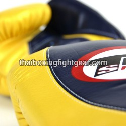 Boxhandschuhe Muay Thai Twins BGVL8 "Navy Gold" | Handschuhe