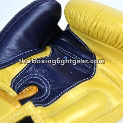 Boxhandschuhe Muay Thai Twins BGVL8 "Navy Gold" | Handschuhe