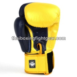 Boxhandschuhe Muay Thai Twins BGVL8 "Navy Gold" | Handschuhe