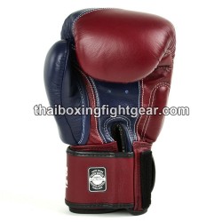 Boxhandschuhe Muay Thai Twins BGVL8 "Navy Maroon" | Handschuhe