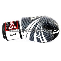 Boxhandschuhe Muay Thai Twins FBGVL3-TW5 "White Black" | Handschuhe