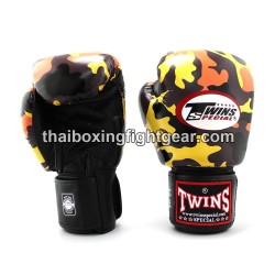 Twins FBGVL3-ARMY Boxhandschuhe "Army-Orange" | Handschuhe