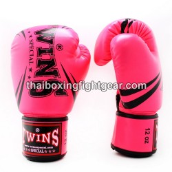 Boxhandschuhe Twins FBGVS3-TW6  "Beginner Edition "Dark Pink" | Thaibox Handschuhe