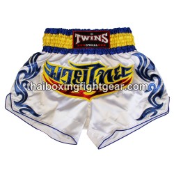 Twins Muay thai shorts "White" | Box hosen