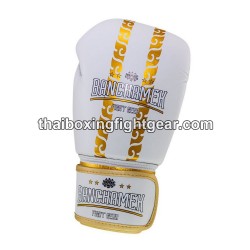 Buakaw Banchamek Muay Thai  Boxhandschuhe "BGL Striker White" | Thaibox Handschuhe