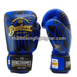 Buakaw Banchamek Muay Thai  Boxhandschuhe "BGL-UL1 Blue" | Thaibox Handschuhe