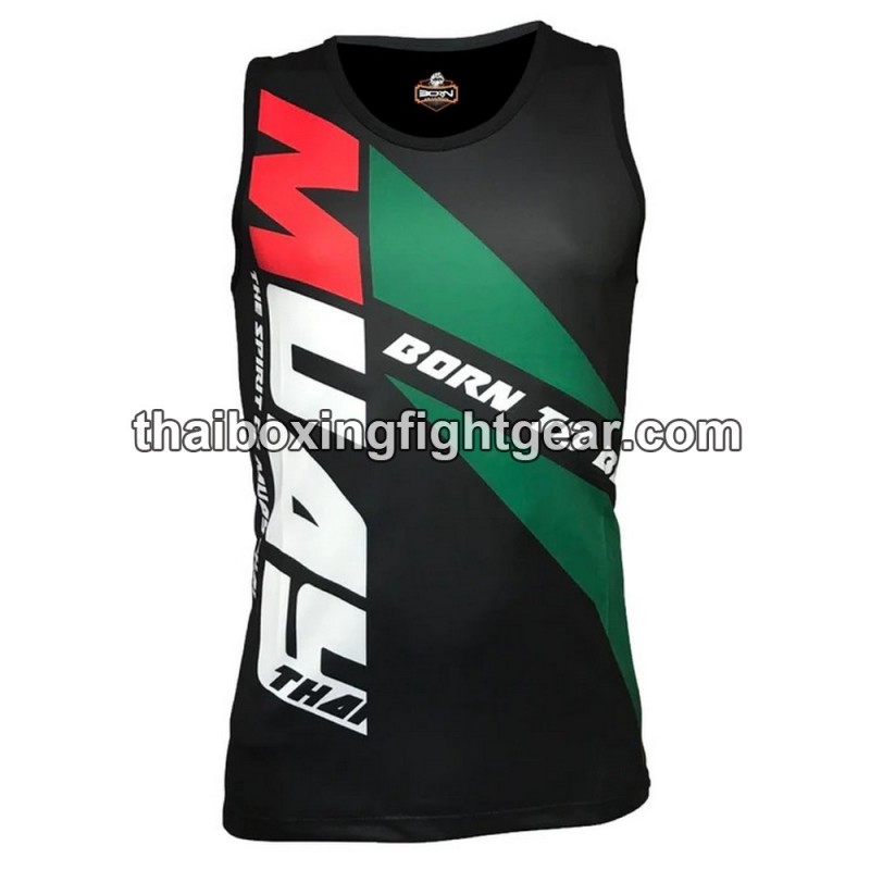 Born To Be Muay Thai Tank Top T-shirt "SVMT-6016" | Born to be Muay Thai