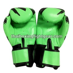 Raja Boxing Muay Thai Boxhandschuhe "Tattoo Green" | Handschuhe