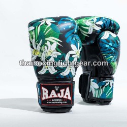 Raja Boxing Muay Thai Boxhandschuhe "Orchid Black" | Handschuhe