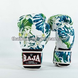 Raja Boxing Muay Thai Boxhandschuhe "Orchid White" | Handschuhe