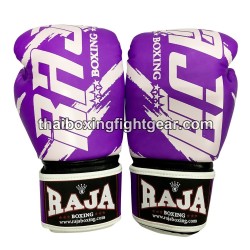 Raja Boxing Muay Thai Boxhandschuhe "Tattoo Purple" | Handschuhe