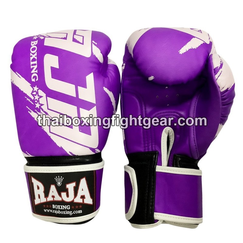 Raja Boxing Muay Thai Boxhandschuhe "Tattoo Purple" | Handschuhe