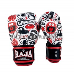 Raja Boxing Muay Thai Boxhandschuhe "Monster Red" | Handschuhe