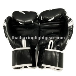 Raja Boxing Muay Thai Boxhandschuhe "Tattoo Black" | Handschuhe