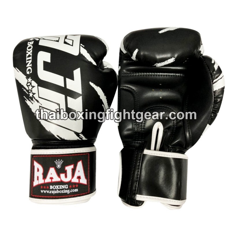 Raja Boxing Muay Thai Boxhandschuhe "Tattoo Black" | Handschuhe