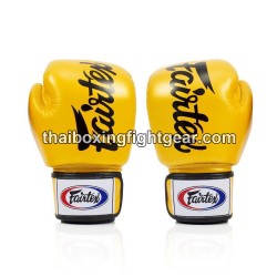 Muay Thai Boxhandschuhe Fairtex BGV19 gelb | Handschuhe
