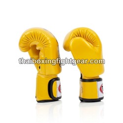 Muay Thai Boxhandschuhe Fairtex BGV19 gelb | Handschuhe