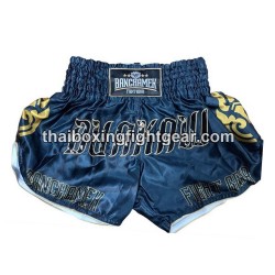 Buakaw Banchamek Muay Thai Boxshorts "BSH4 VIRDIAN GOLD" | Box hosen